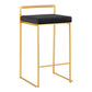 Fuji - Contemporary / Glam Design Counter Stool (Set of 2)