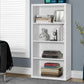 5 Tier For Office Bookshelf, Bookcase, Etagere, Contemporary & Modern