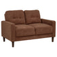 Heather - Track Arm Tufted Loveseat