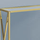 Accent Console Table For Entryway, Contemporary & Modern - Gold
