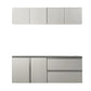 Nova Series - Garage Cabinet Set C - Metallic Gray