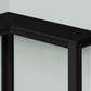 Corner Accent Console Table For Entryway, Unique Design Contemporary & Modern