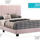 Channel Tufted Bed