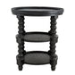 Round 3 Tiered Side Tabel, End Tabel For Lving Room Bedroom Entryway