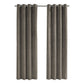 2 Pieces Set, Curtain Panel, Room Darkening, Grommet, Contemporary & Modern