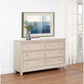 Wedner - 6 Drawer Dresser - Oak