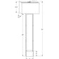 Lighting, Floor Lamp, Contemporary - Black / Beige