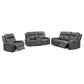 Mckinley - 3 Piece Reclining Sofa Set - Gray