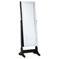Radavera - Jewelry Cheval Mirror With Tilt Function - Black