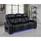 Isadora - Power Reclining Sofa With Dual Independent Recline - Black