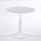 Pedestal Table, Round For Kitchen - White
