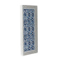 Hanging Sculptures, Modern Wall Art Decor (Set of 2) - White / Blue