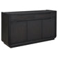 Bangor - 2 Drawer Dining Sideboard Server - Black