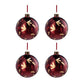 Christmas Ball Glass Decorative Hanging Ball Christmas Tree Ornaments, For Holiday Party Decorations