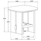 Kimpton - Table With Shelf