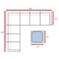 Outdoor Patio Chair Set For Patio With Foam Cushions