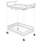 Kempton - 2 Tier Bar Cart - Chrome