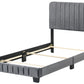 Channel Tufted Bed
