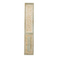 Large Wooden Rectangle Hanging Panel Decorative Wall Sculpture, Carved Wall Art - Beige