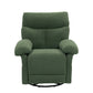 Swivel Rocker Recliner Chair With Manual Recline For Living Room