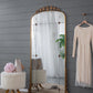 Lavish - Full Length Mirror, AntiqueMetal Floor Mirror For Living Room, Bedroom - Gold