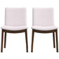 Laura - Mid-Century Modern Solid Wood Dining Chair (Set of 2)