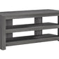 TV Stand, Console, Media Entertainment Center, 3 Storage Shelves