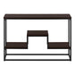 Accent Console Table For Entryway, Multi-Tier Design