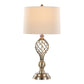 Linx - Twist Contemporary Table Lamp (Set of 2) - Antique Soft Brass / White