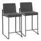 Fuji - Contemporary Modern Elegance, High Back Counter Stool