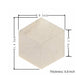 Hexagon Natural Marble Polished Tile For Wall And Floor (Set of 12)