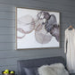 Large Modern Oil Painting, Hand Painted Abstract Watercolor Texture - Multicolor