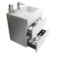 Alice - Bathroom Vanity With Large Storage, Sink, Wall Mounted