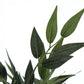 47" Tall, Artificial Plant, Acacia Tree, Indoor, Faux, Fake, Floor, Greenery, Potted, Silk, Decorative - Green / Black