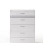 Naima II - High Gloss Chest - White