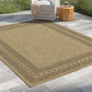 Earth - 7'10" X 10'3" Polypropylene, Indoor, Outdoor Area Rug - Jute, Mocha