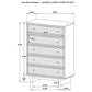 Kimpton - 5 Drawer Bedroom Chest - Beige