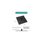 12" Square Rainfall Shower Head With Wall / Ceiling Mount, 304 Stainless Steel - Matte Black