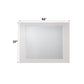 Naima II - High Gloss Mirror - White