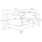 Repley - Track Arm Loveseat