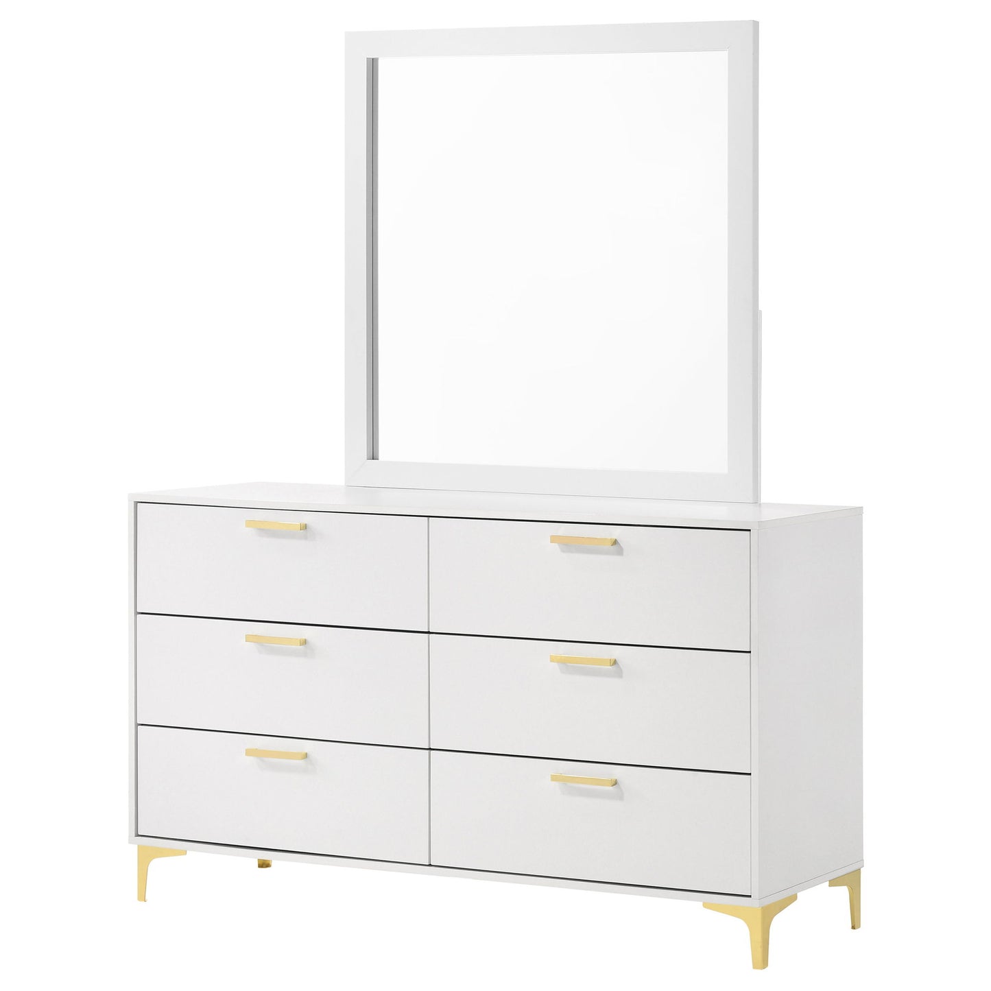 James - 6 Drawer Dresser With Mirror