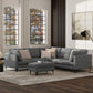 Ava - Mid Century Corner Sectional Sofa Handcrafted