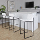 Fuji - Contemporary High Back Barstool Elegant Design