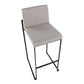 Fuji - Contemporary High Back Barstool Elegant Design