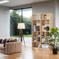 Furniture Style Cat Bookcase Cat Tree Shelves - Natural