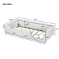 Platform Bed With Guardrail And Charging Station