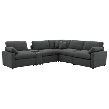 Hollander - 6 Piece Modular Power Reclining Sectional Sofa