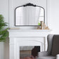 Arch Mirror, Baroque Inspired Wall Decor For Bathroom, Bedroom, Living Room