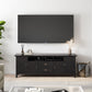Redmond - TV Media Stand - Hickory Brown