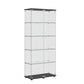 Display Cabinet With Shelf Double Doors And Lock